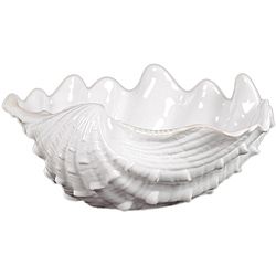 Ceramic Seashell White