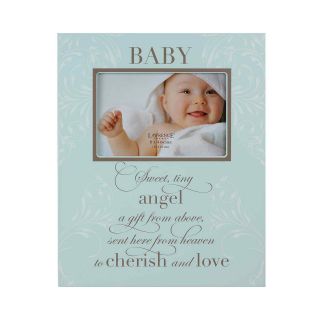 Baby Plaque 4x6 Picture Frame, Blue