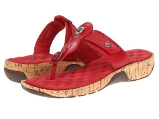 SoftWalk Boulder Womens Shoes (Red)