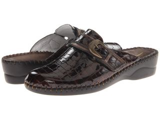 La Plume Judy Womens Clog Shoes (Brown)