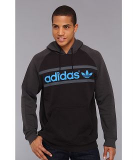 adidas Originals Heritage Logo Hoodie Mens Sweatshirt (Black)