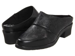 Walking Cradles Caden Womens Clog Shoes (Black)