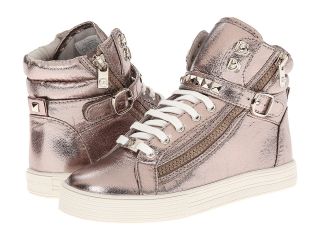MICHAEL Michael Kors Kids Ivy Shine 14 Girls Shoes (Gray)
