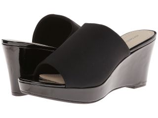 Adrienne Vittadini Caterena Womens Wedge Shoes (Black)