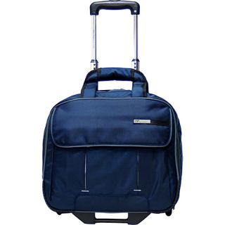 Tracer Wheeled Laptop Briefcase   Navy