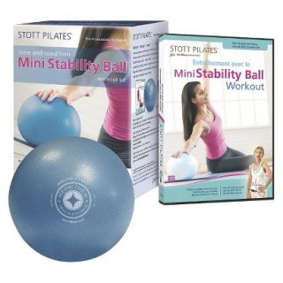 STOTT PILATES Power Pack Mini Stability Ball   Blue