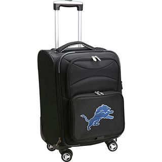 NFL Detroit Lions 20 Domestic Carry On Spinner Black   De