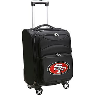 NFL San Francisco 49ers 20 Domestic Carry On Spinner Blac