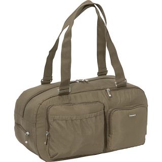 Tugboat Mini Duffel Taupe Brown   Frommers Travel Duffels