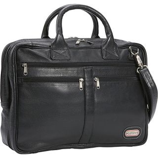 Princeton Leather Briefcase   Black