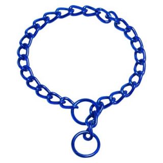 Platinum Pets Coated Chain Training Collar   Blue (22 x 4mm)