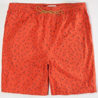 Shells Mens Volley Shorts Chili In Sizes Large, X Large, Medium, Small For