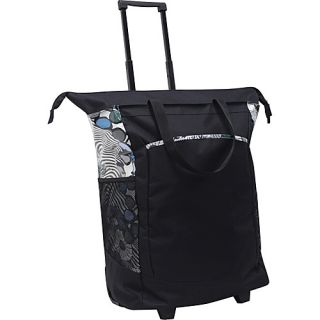 Rolling Shopper Tote Black   U.S. Traveler Luggage Totes and Satch