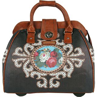 Cheri Rolling Business Tote, Special Print Edition Rose Pearl   Nicol