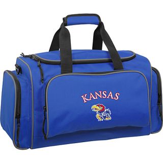 University of Kansas Jayhawks 21 Collegiate Duffel Royal   Wally Bag