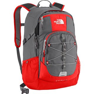 Heckler Daypack Zinc Grey/Fiery Red   The North Face Laptop Backp