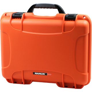 910 Case With 3 Part Foam Insert Orange   NANUK Laptop Sleeves