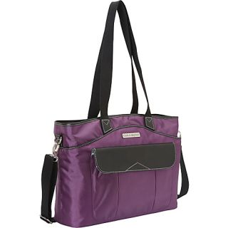 Newport Laptop Handbag 17.3 Purple   Clark & Mayfield Ladies