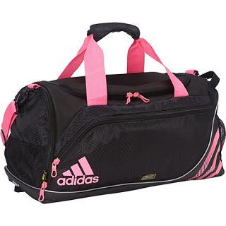 Team Speed Duffel Small Black/Solar Pink   adidas All Purpose Duffels