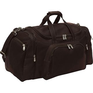 Travel Duffel Chocolate   Piel Travel Duffels