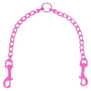 Platinum Pets Coated Steel Chain Coupler   Pink (19 x 3mm)