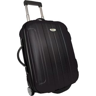 Rome 20 in. Hardside Rolling Carry On Black   Travelers Choic