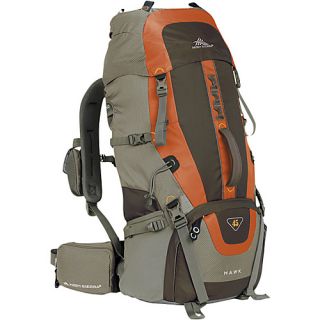 Hawk 45 Backpacking Pack Cliff, Rock, Auburn, Charcoal   High Sierra