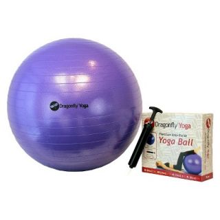DragonFly Yoga Ball   Purple (55 cm)