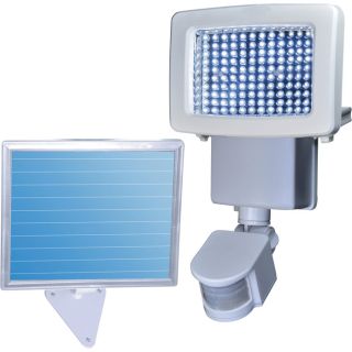 Sunforce LED Solar Motion Light   120 LEDs, 9.5 Inch L x 6.3 Inch W x 8.5 Inch H