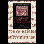 Cambridge Comp. to Medieval French Literature