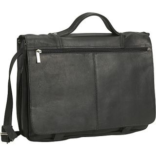 Expandable Briefcase Black   David King & Co. Non Wheeled Busin
