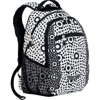 Curve Daypack for Women Dicey Dots Flip, Small Dicey Dots, Black   H