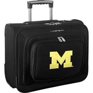 NCAA University of Michigan 14 Laptop Overnighter Black   D