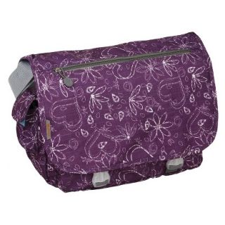 J World Terry Messenger Bag  Purple