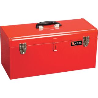 Excel Portable Toolbox with Tray, Model TB140 RED