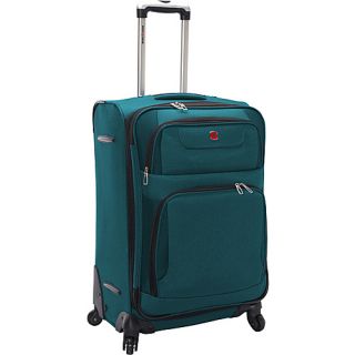 24 Expandable Spinner Teal with Black   SwissGear Travel