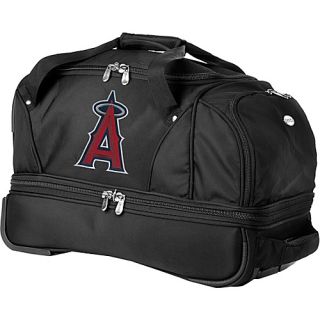 MLB Los Angeles Angels 22 Drop Bottom Wheeled Duffel Bag B