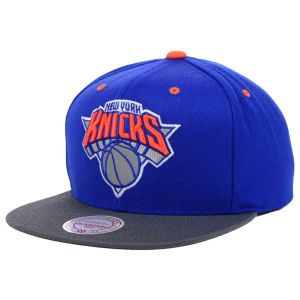New York Knicks Mitchell and Ness NBA XL Reflective 2 Tone Snapback Hat