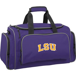 LSU Tigers 21 Collegiate Duffel Purple   Wally Bags Travel Duffels