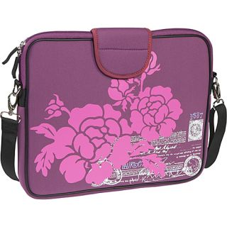 13.3 Laptop Sleeve   Purple Hibiscus