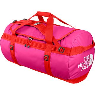 Base Camp Duffel Large Azalea Pink/Fire Brick Red   The North Fac