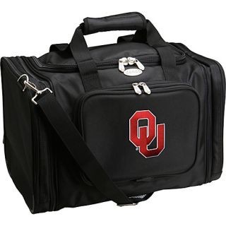 NCAA University of Oklahoma 22 Travel Duffel Black   Denco