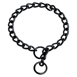Platinum Pets Coated Chain Training Collar   Black (22 x 3mm)
