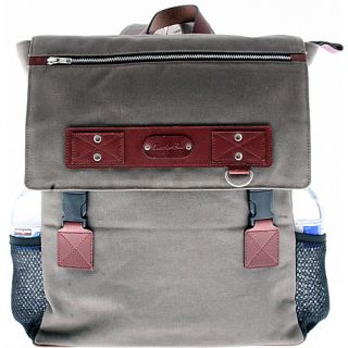 Tarato Laptop Backpack Grey   Leatherbay Laptop Backpacks