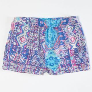 Kali Girls Soft Shorts Multi In Sizes X Small, X Large, Small, Large,