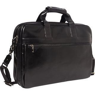 Old Leather Stringer Bag Black   Bosca Non Wheeled Business Cases
