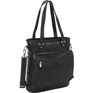 Carry All Tote Black   Piel Ladies Business