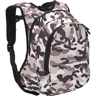 O3 Kids Pre School Camo Backpack with Integrated Lunch Cooler Camo   Obe