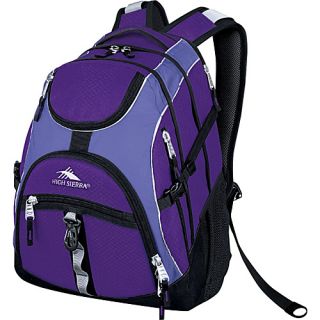 Access Deep Purple, Lilac Night, Black   High Sierra Laptop Backpack
