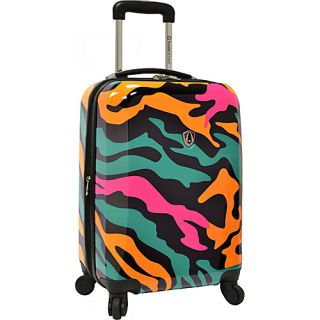 Colorful Camouflage 21 Hardside Carry On Spinner Luggage Col